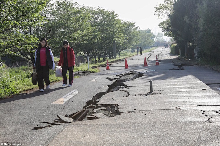 Terremoto en Japón